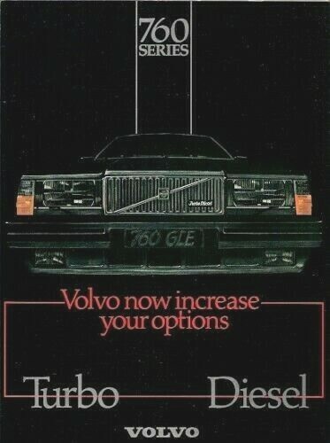 Volvo 760 turbo - &, diesel