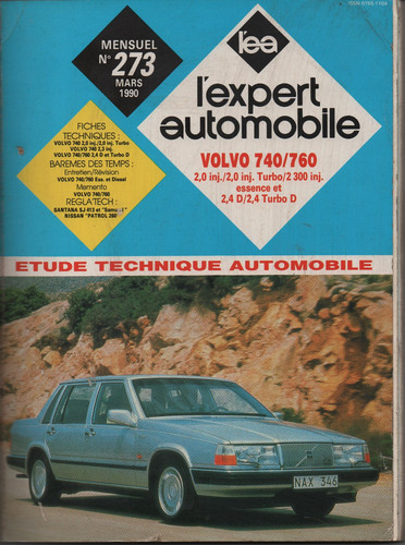 Revue technique 1990 - 1990, 740