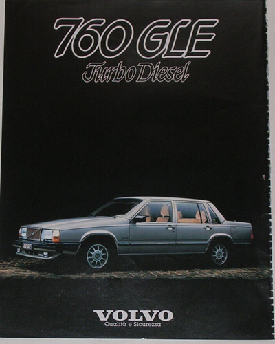 Advert pubblicità 1984 volvo - pubblicità,